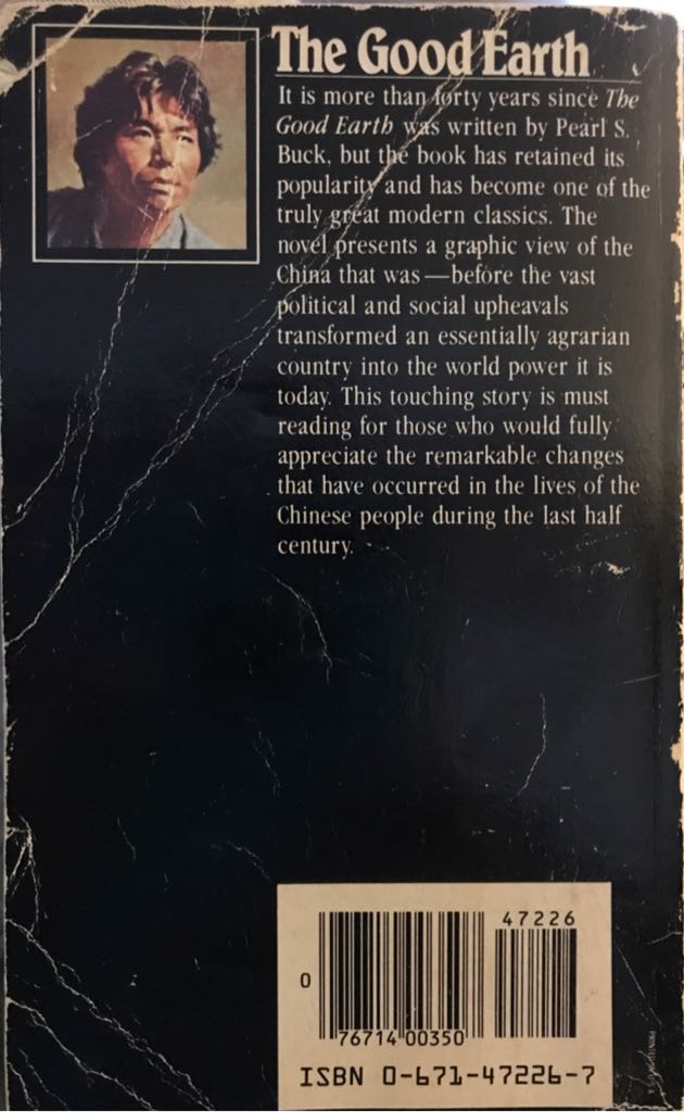 The Good Earth - Pearl S. Buck (Penguin - Paperback) book collectible [Barcode 9780671472269] - Main Image 2