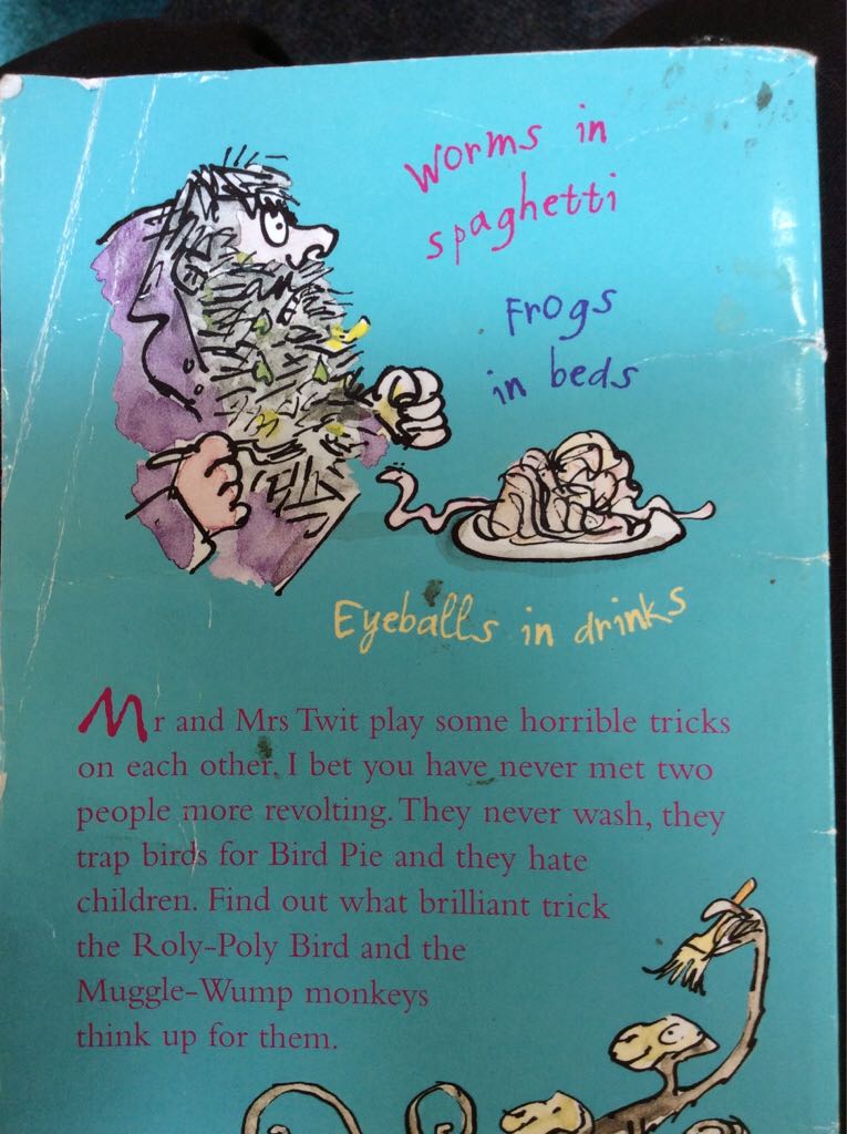 The Twits - Roald Dahl (Puffin) book collectible [Barcode 9780141318301] - Main Image 2