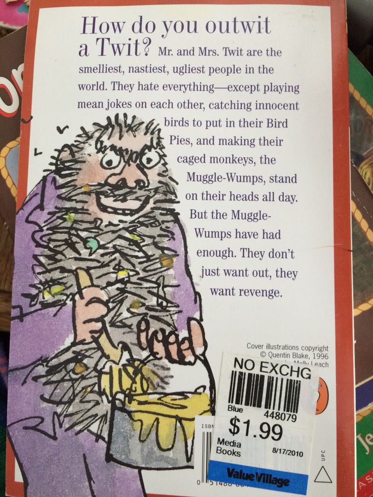 The Twits  book collectible - Main Image 2