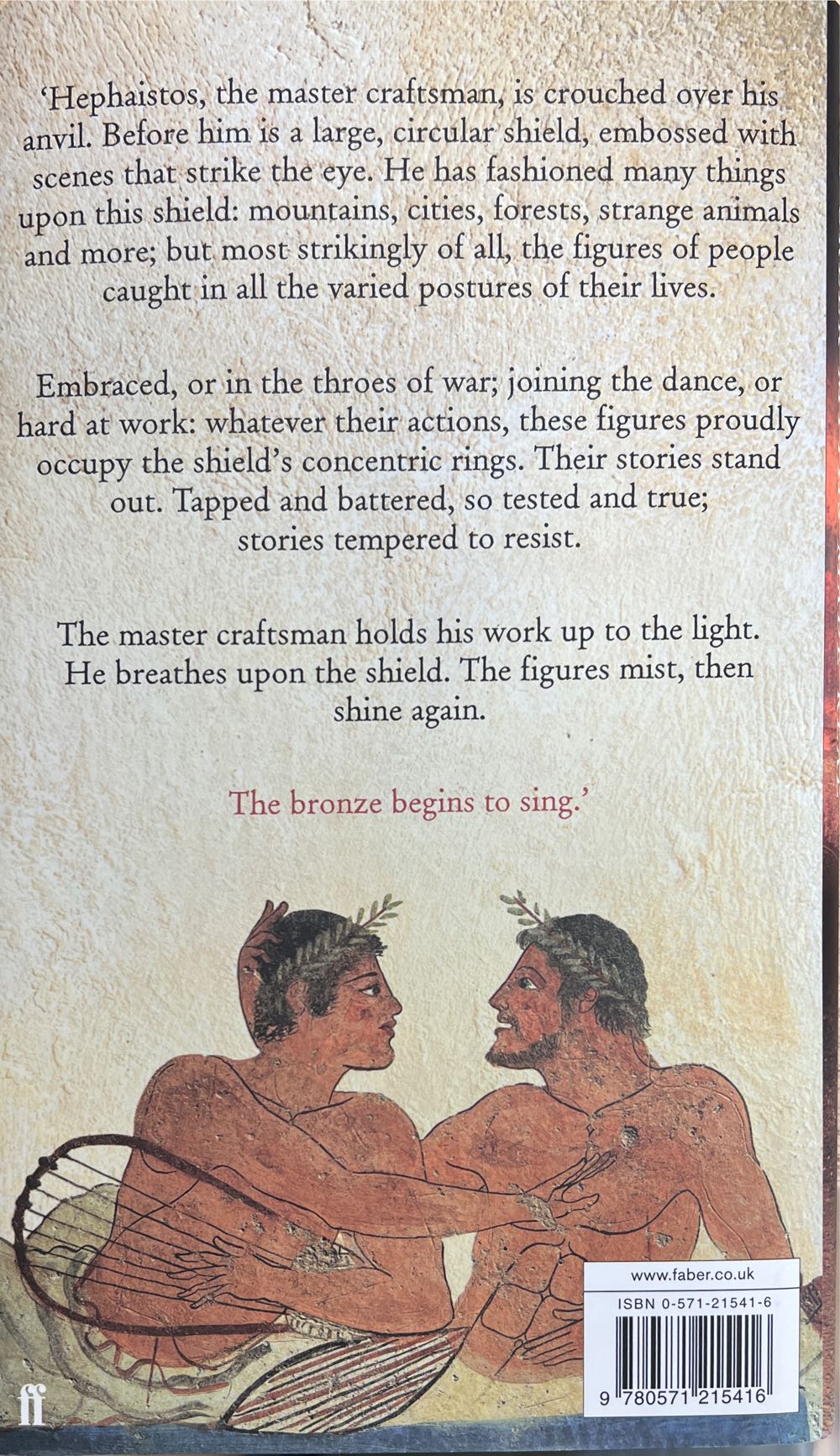 Songs On Bronze - Nigel Jonathan (Faber - Hardcover) book collectible [Barcode 9780571215416] - Main Image 2