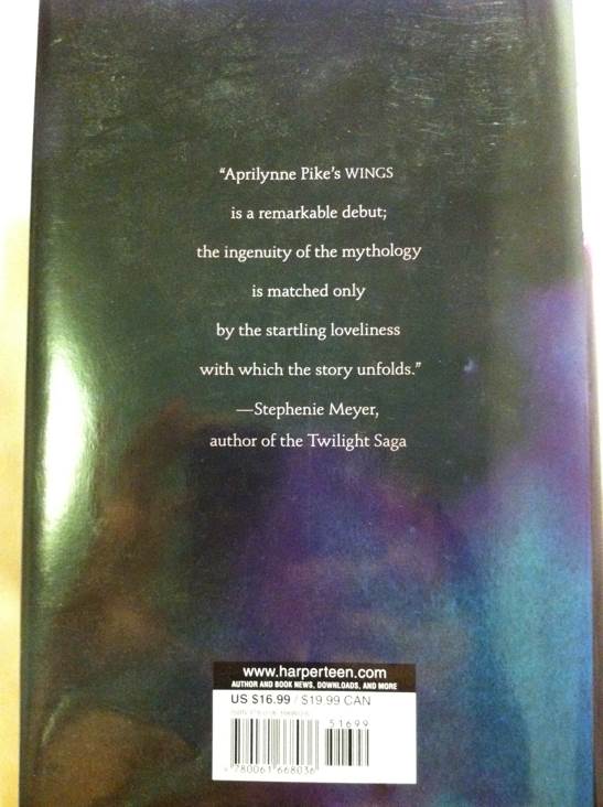 Wings - Aprilynne Pike (Harper Teen - Paperback) book collectible [Barcode 9780061668036] - Main Image 2