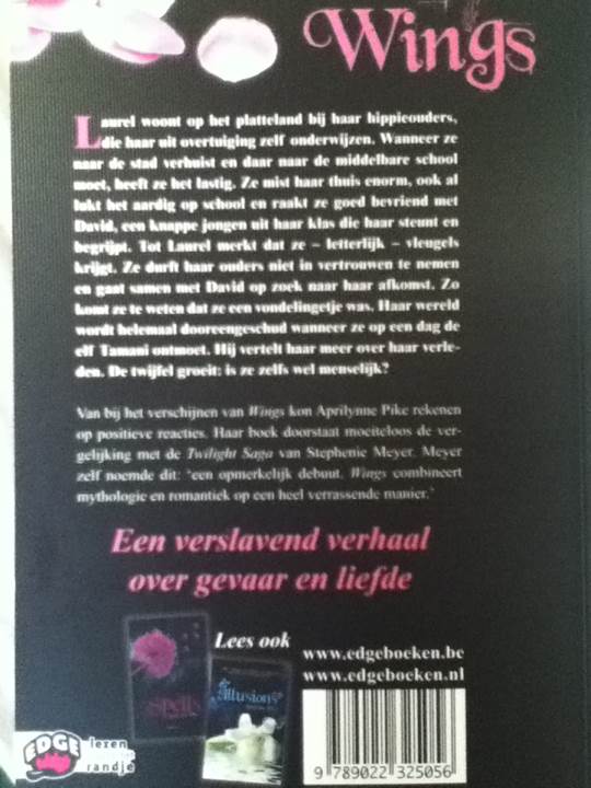 Wings - Aprilynne Pike (Harper Collins - Paperback) book collectible [Barcode 9789022325056] - Main Image 2