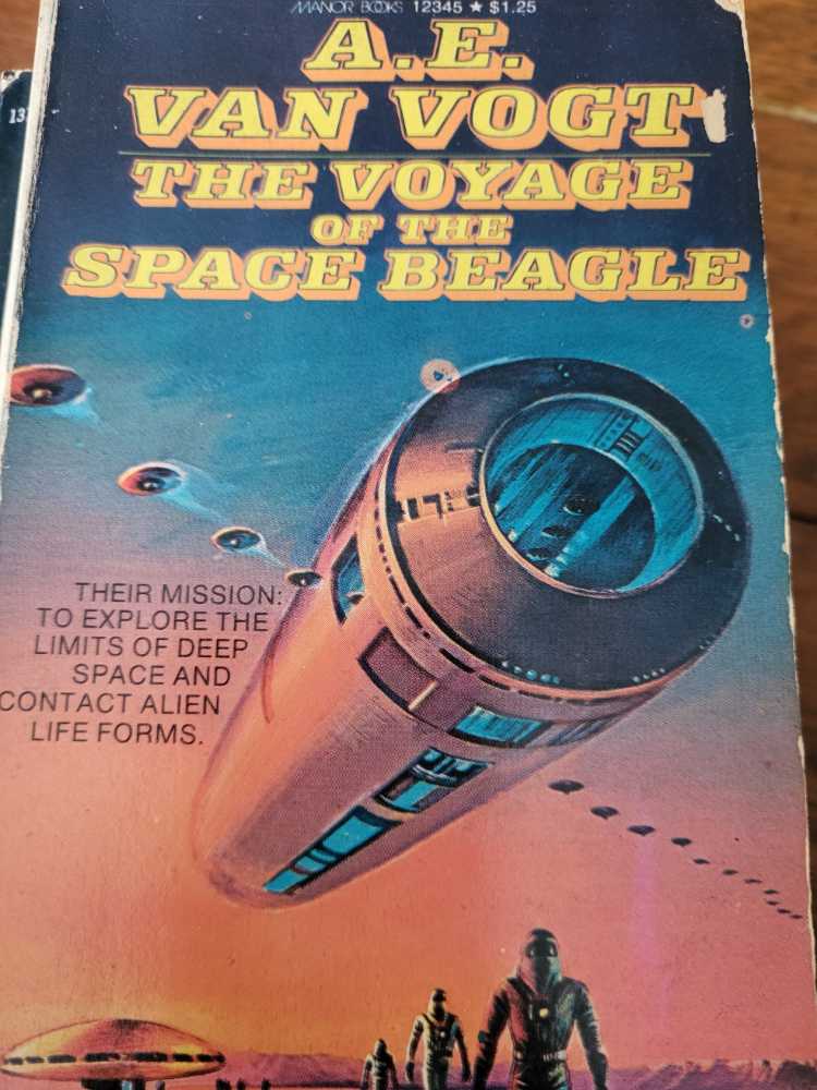 The Voyage Of The Space Beagle - A. E. Van Vogt (Manor Books - Paperback) book collectible [Barcode 9780586024393] - Main Image 3