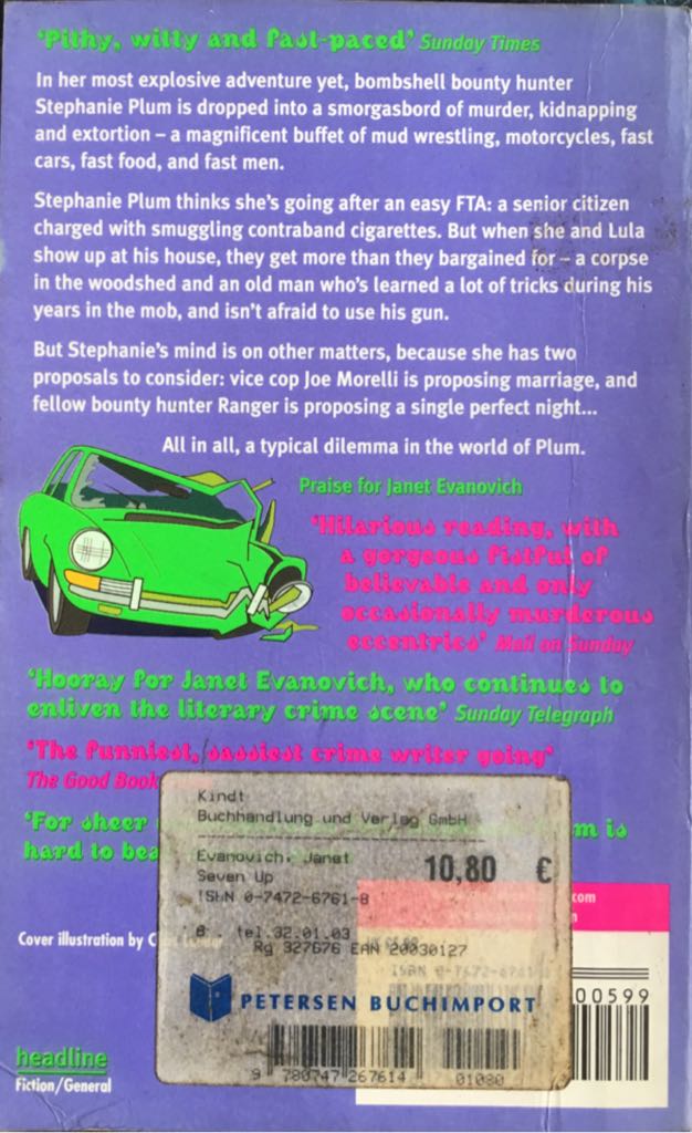 Seven Up - Janet Evanovich (Headline Book Publishing - Paperback) book collectible - Main Image 2
