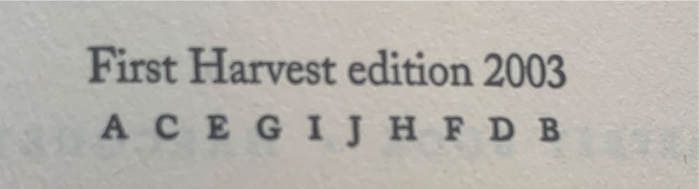 Life of Pi - Yann Martel (Harvest - Paperback) book collectible [Barcode 9780156027328] - Main Image 3