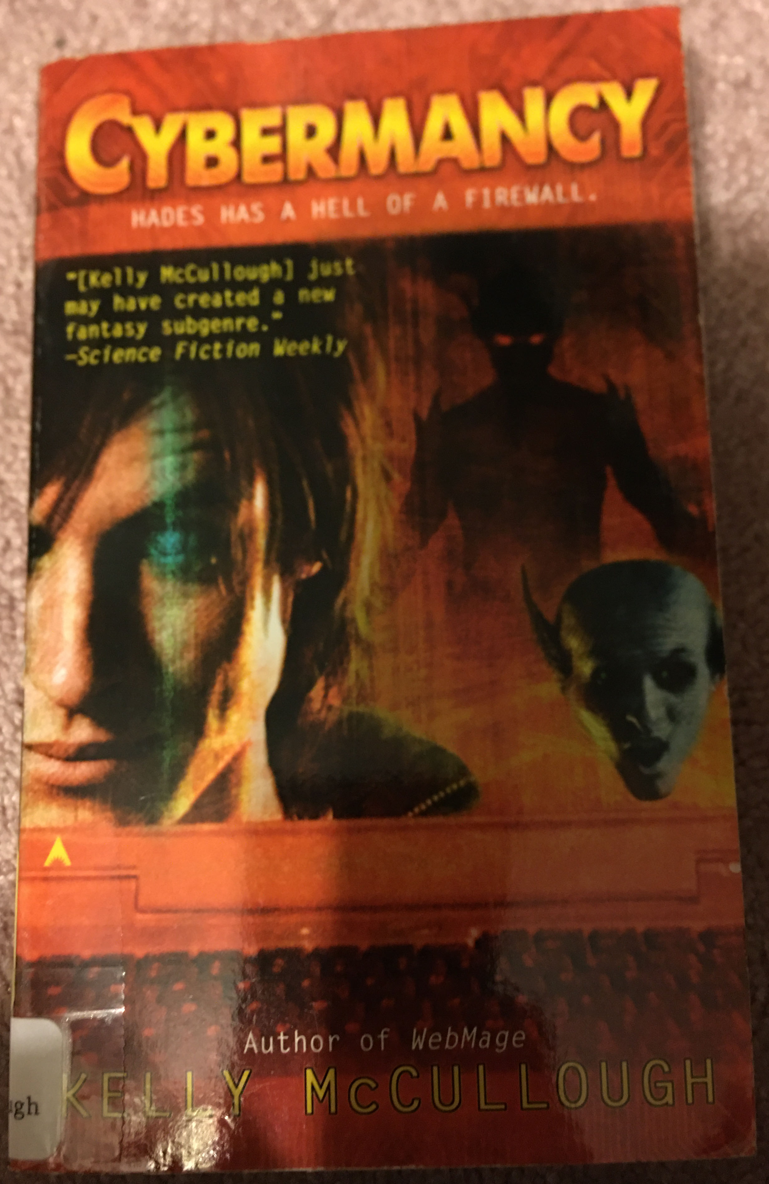 Cybermancy - Kelly McCullough (ACE Fantasy - Paperback) book collectible [Barcode 9780441015382] - Main Image 2