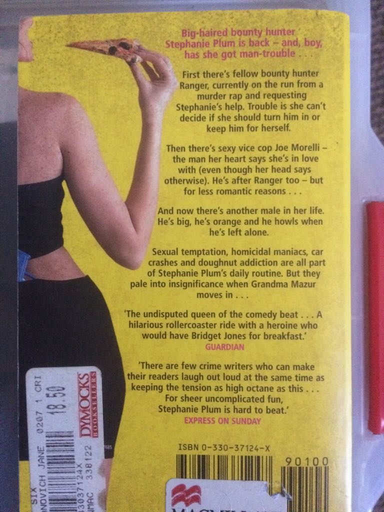 Hot Six - Janet Evanovich (Pan Books - Paperback) book collectible [Barcode 9780330371247] - Main Image 2