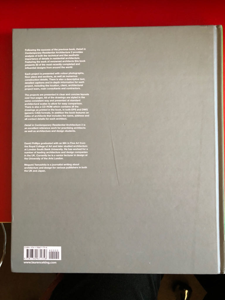 Detail in Contemporary Residential Architecture - Megumi Yamashita (Laurence King Publishers - Hardcover) book collectible [Barcode 9781780671758] - Main Image 2