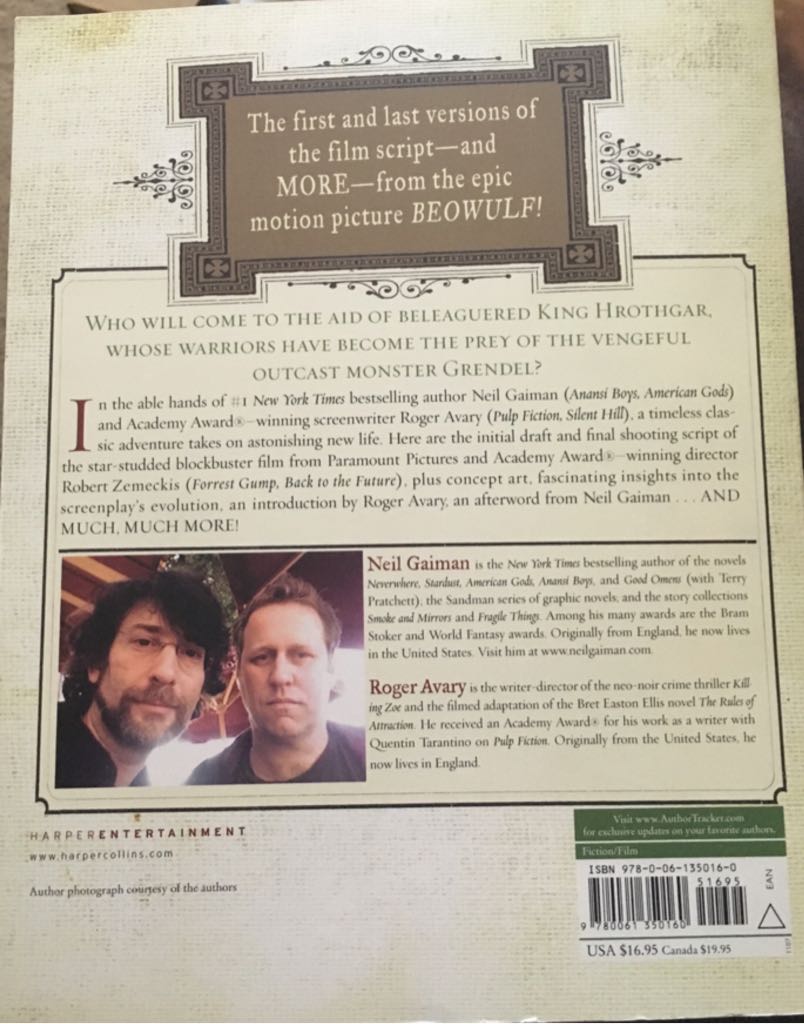 Beowulf - Author Unknown (It Books) book collectible [Barcode 9780061350160] - Main Image 2