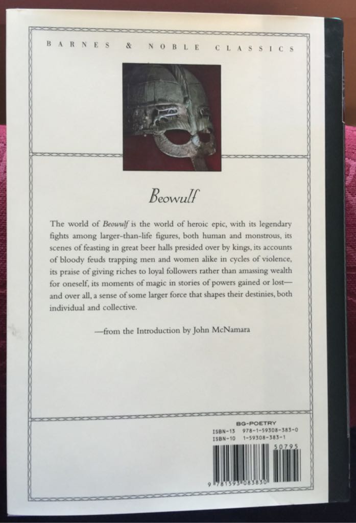 Beowulf - Folklore (Barns And Noble Books - Hardcover) book collectible [Barcode 9781593083830] - Main Image 2