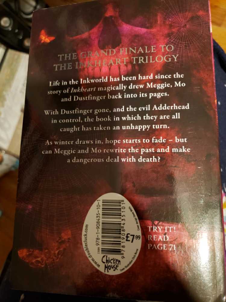 Inkdeath - Cornelia Funke (Paperback) book collectible [Barcode 9781908435101] - Main Image 2