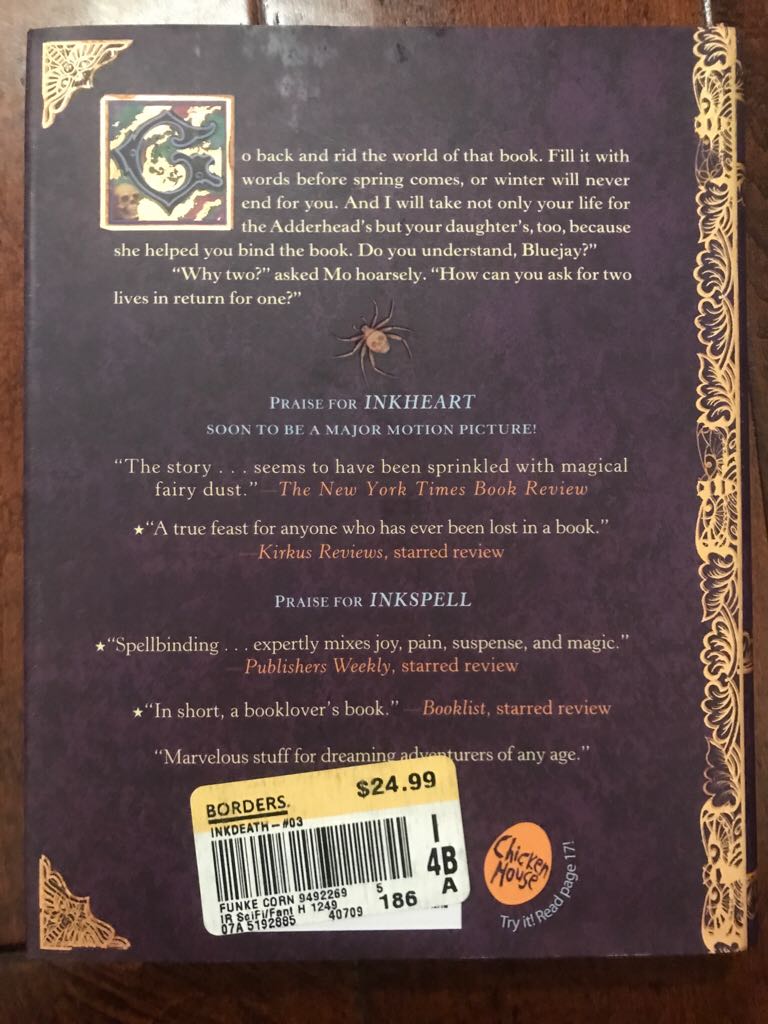 Inkdeath - Cornelia Funke book collectible - Main Image 2