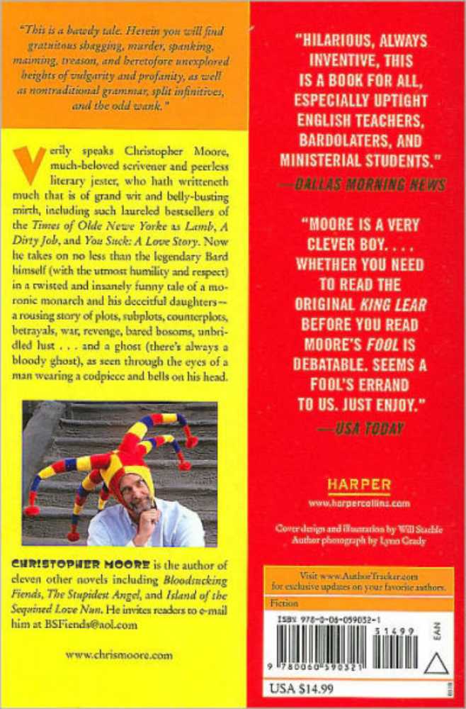 Christopher Moore - Fool - Christopher Moore (Sphere) book collectible [Barcode 9780751543957] - Main Image 4