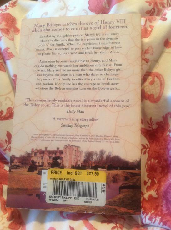The Other Boleyn Girl  book collectible - Main Image 2