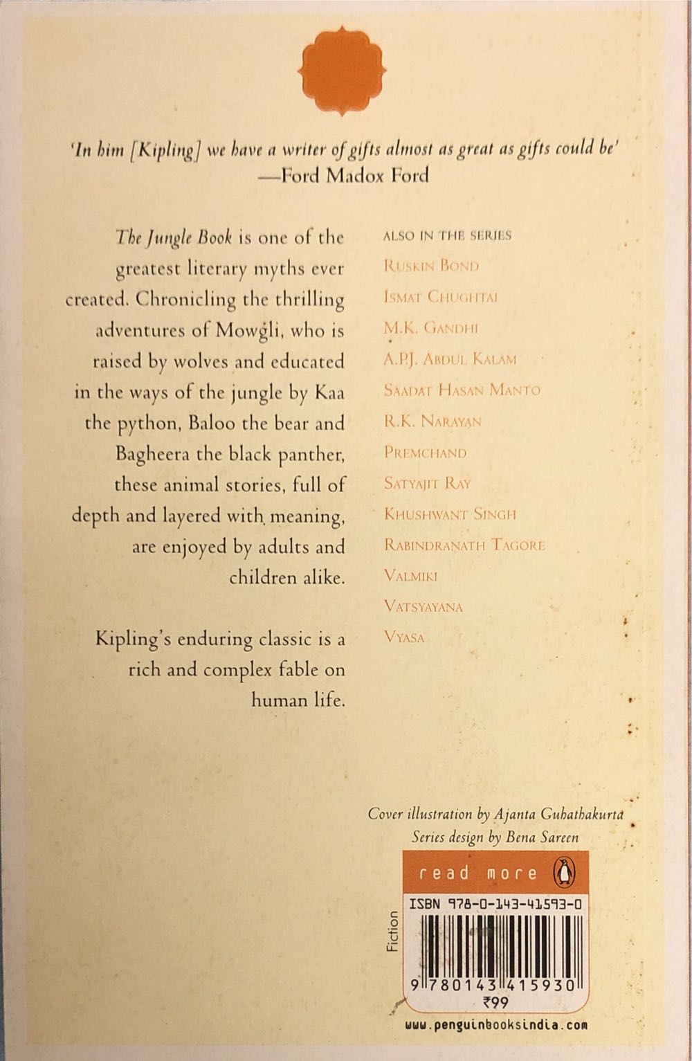 The Jungle Book - Rudyard Kipling (Penguin Books) book collectible [Barcode 9780143415930] - Main Image 2