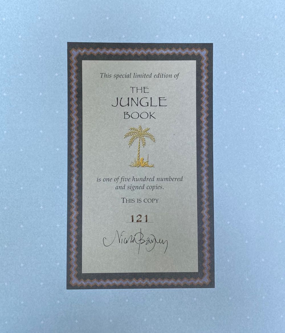 The Jungle Book - Rudyard Kipling (Walker Books - Hardcover) book collectible [Barcode 9780744586435] - Main Image 2