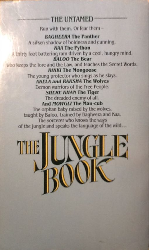 The Jungle Book - Rudyard Kipling (Tor - Paperback) book collectible [Barcode 9780812504699] - Main Image 2