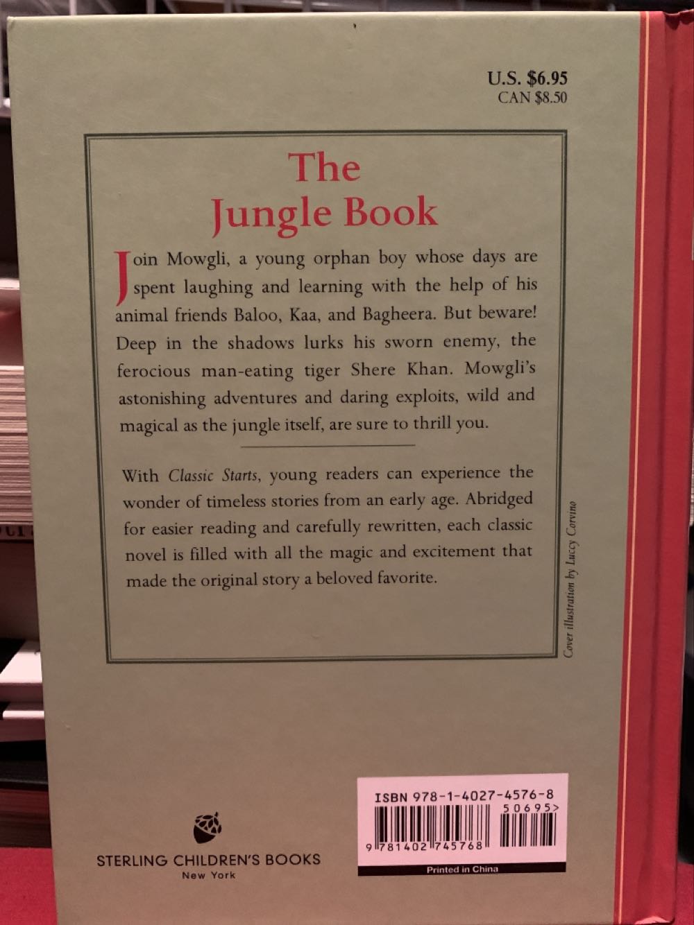 The Jungle Book - The Walt (Sterling Publishing Company, Inc.) book collectible [Barcode 9781402745768] - Main Image 3