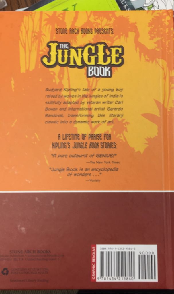 The Jungle Book - The Walt book collectible [Barcode 9781434215840] - Main Image 2