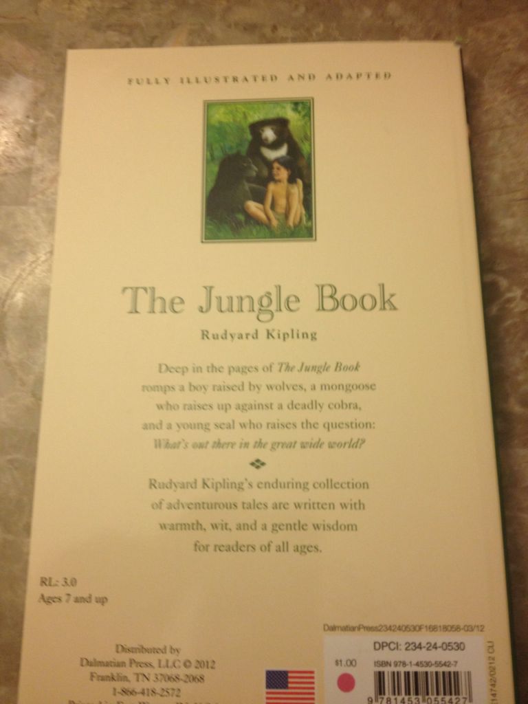 The Jungle Book - Rudyard Kipling (- Paperback) book collectible [Barcode 9781453055427] - Main Image 2