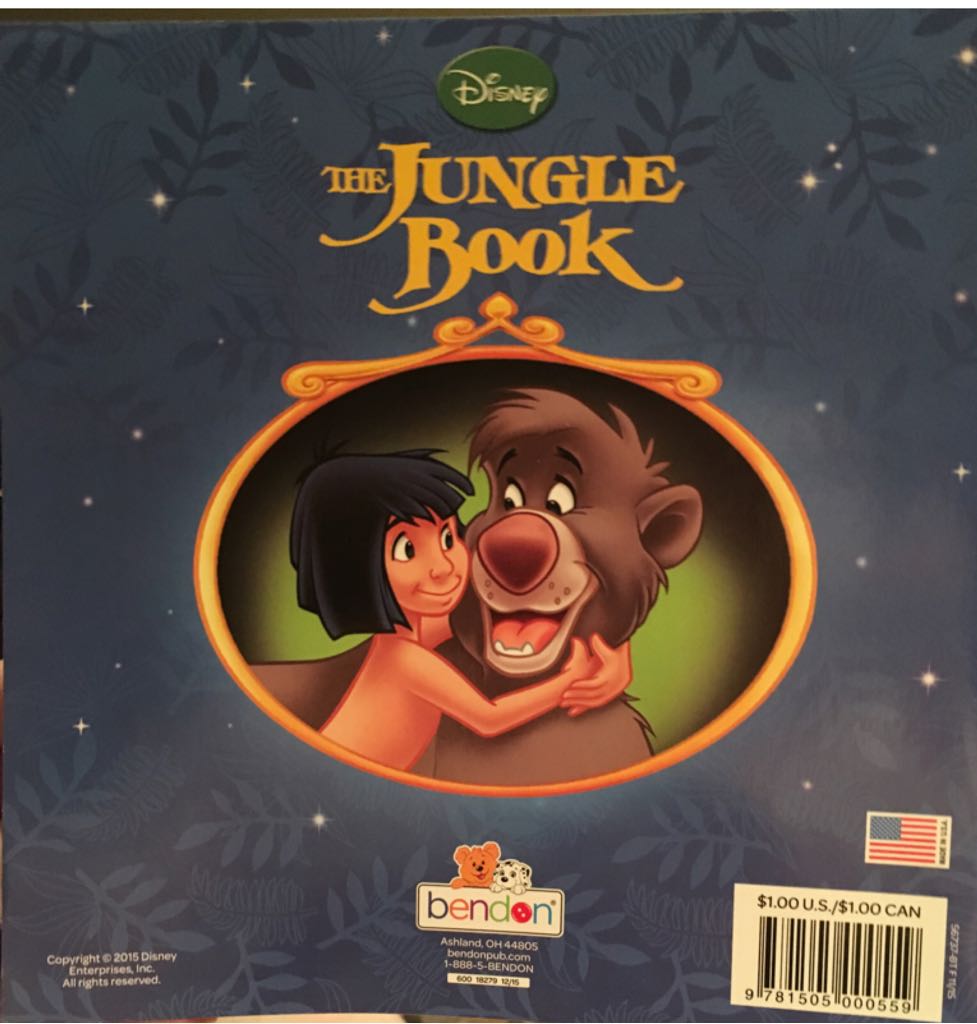 The Jungle Book - The Walt (Bendon Inc. - Paperback) book collectible [Barcode 9781505000559] - Main Image 2