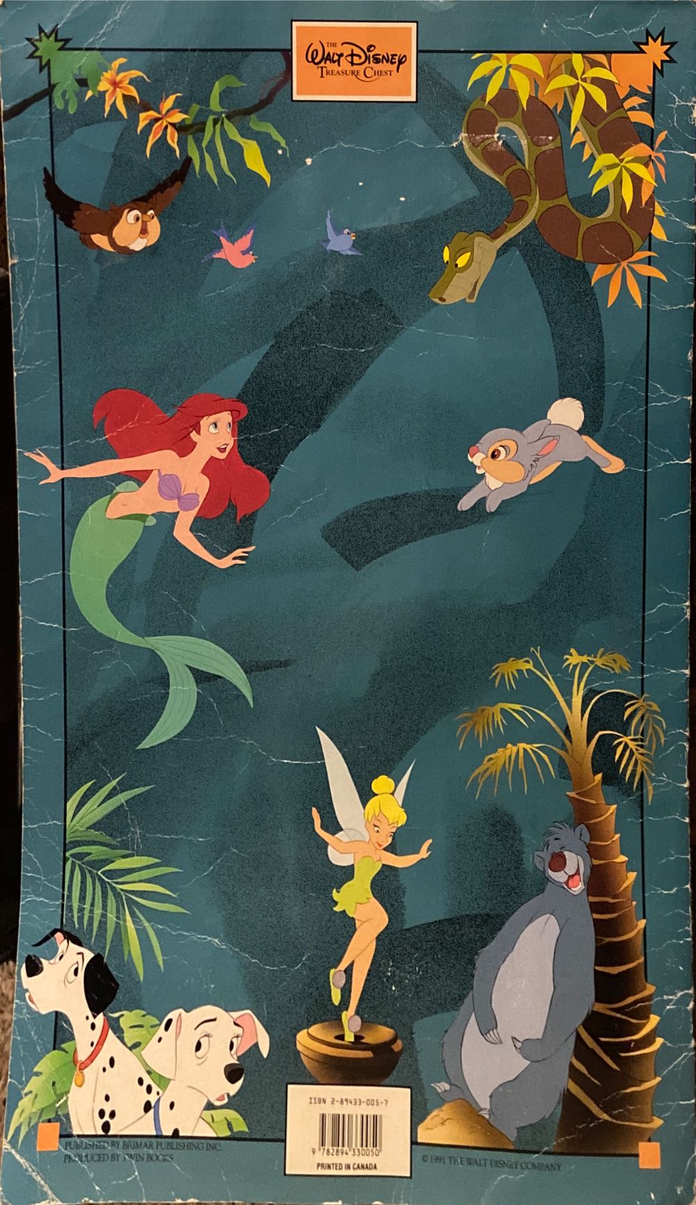 Walt Disney’s The Jungle Book - Walt Disney Company (The Walt Disney Company - Paperback) book collectible [Barcode 9782894330050] - Main Image 2