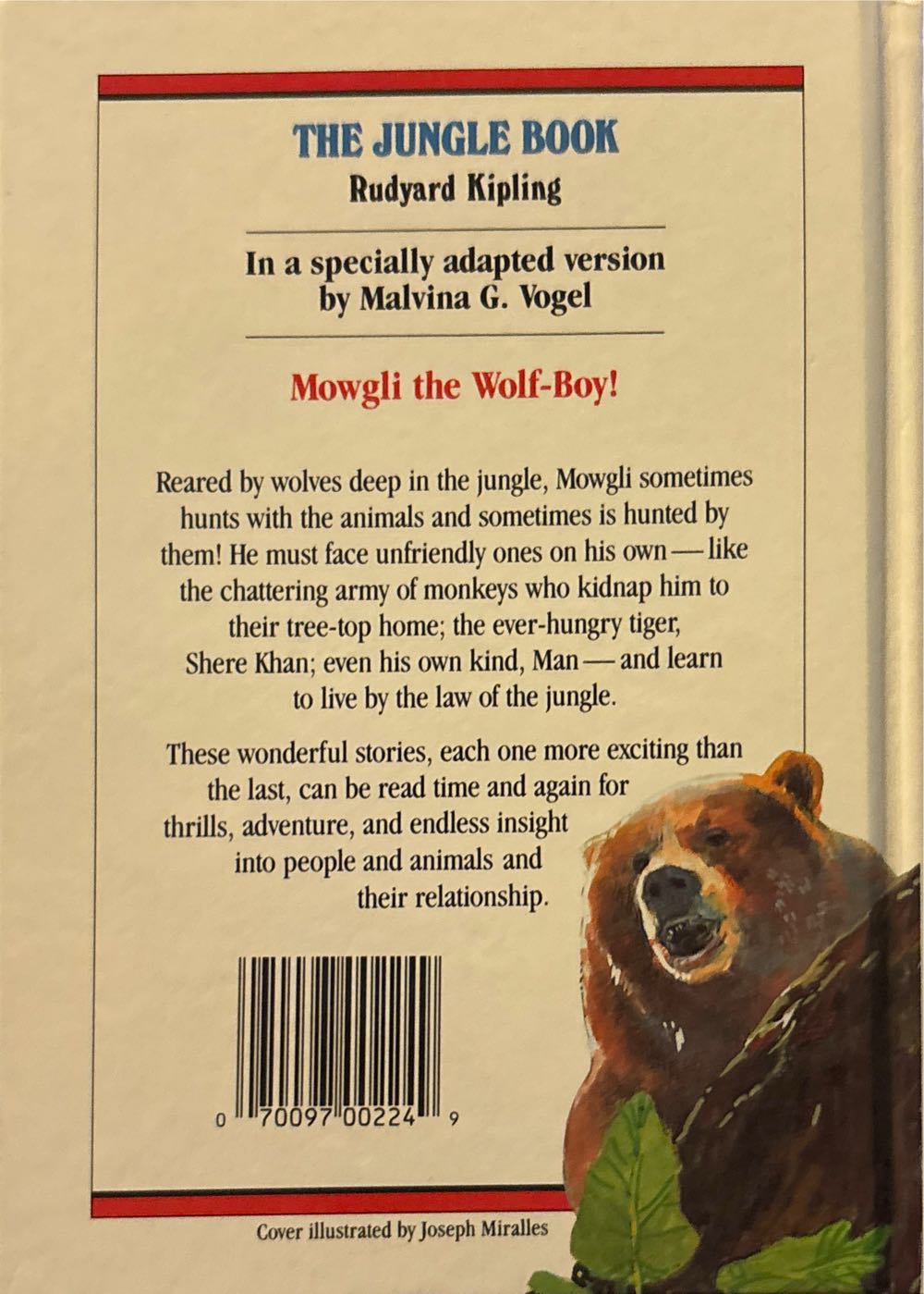 The Jungle Book - Rudyard Kipling (Baronet Books - Hardcover) book collectible - Main Image 2