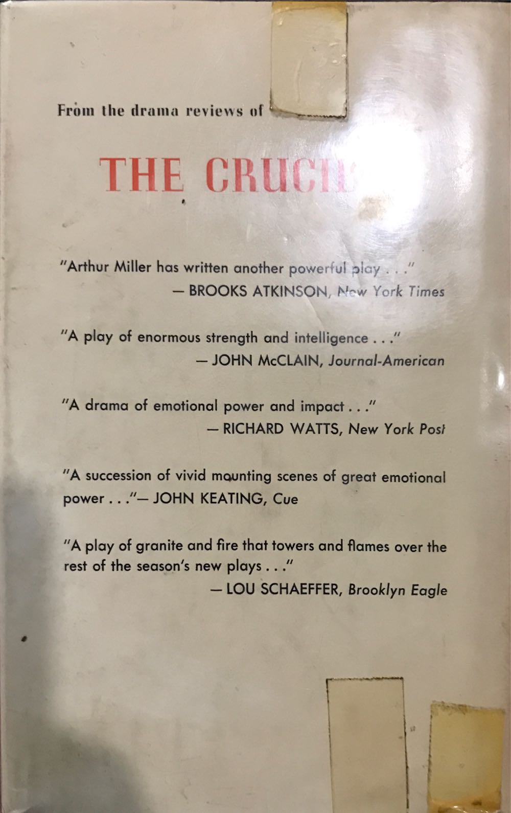 The Crucible - Arthur Miller (Viking Press - Paperback) book collectible - Main Image 3