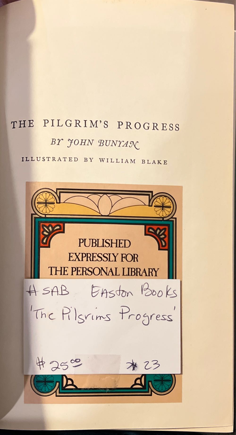 The Pilgrims Progress - John Bunyan, (The Easton Press - Calf-Binding) book collectible - Main Image 2