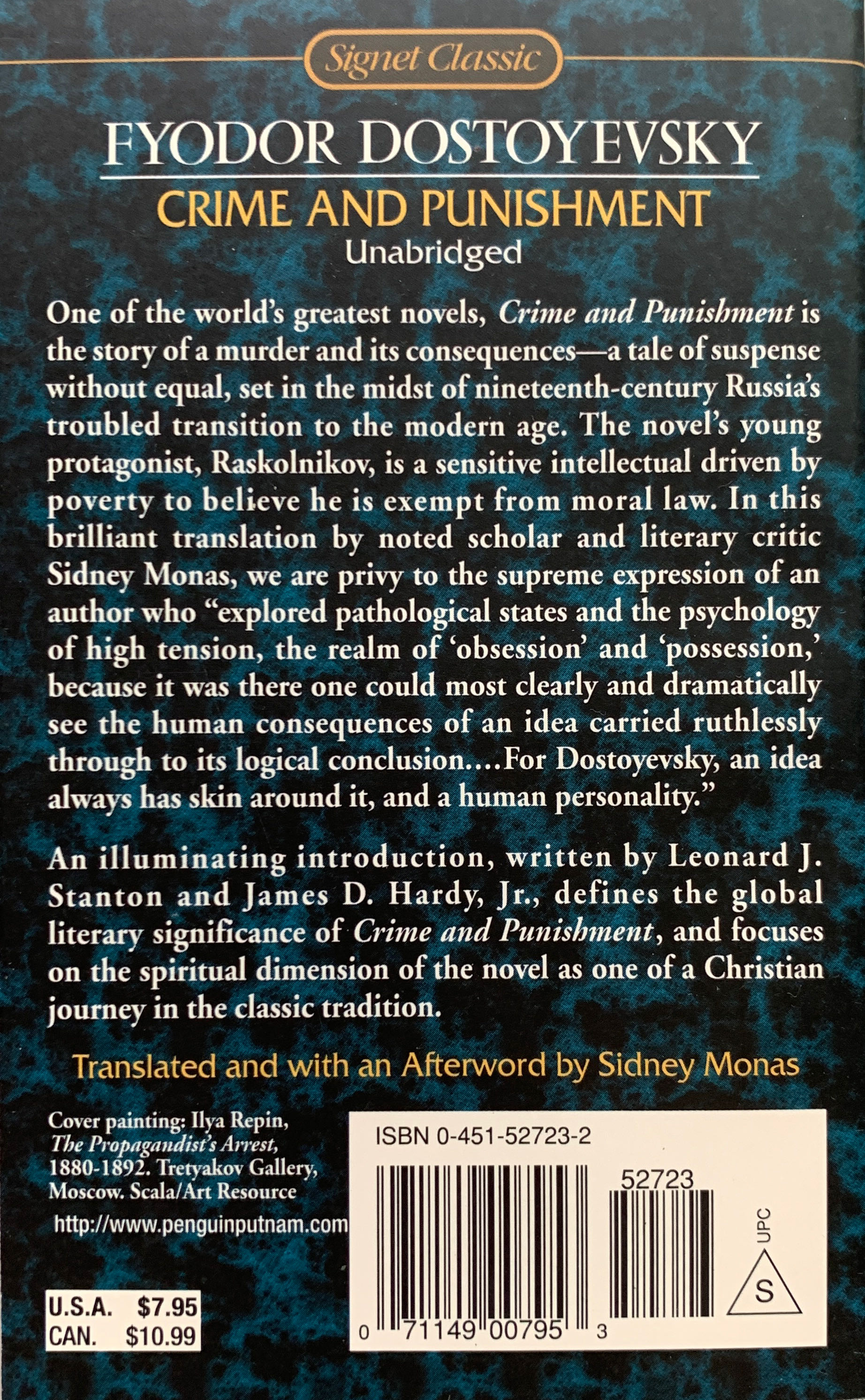 Crime and Punishment - Fyodor Dostoevsky (Univ. Press of Mississippi - Paperback) book collectible [Barcode 9780451527233] - Main Image 2