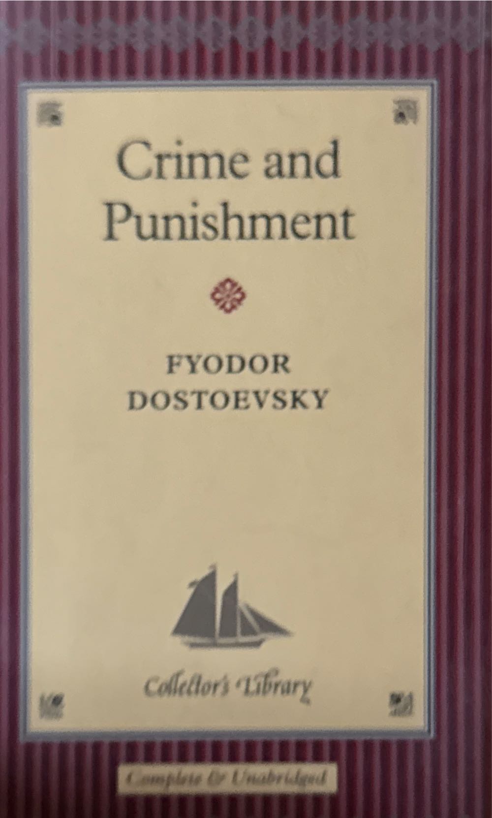 Crime and Punishment - Fyodor Dostoevsky (Crw Publishing Limited) book collectible [Barcode 9780760750780] - Main Image 3