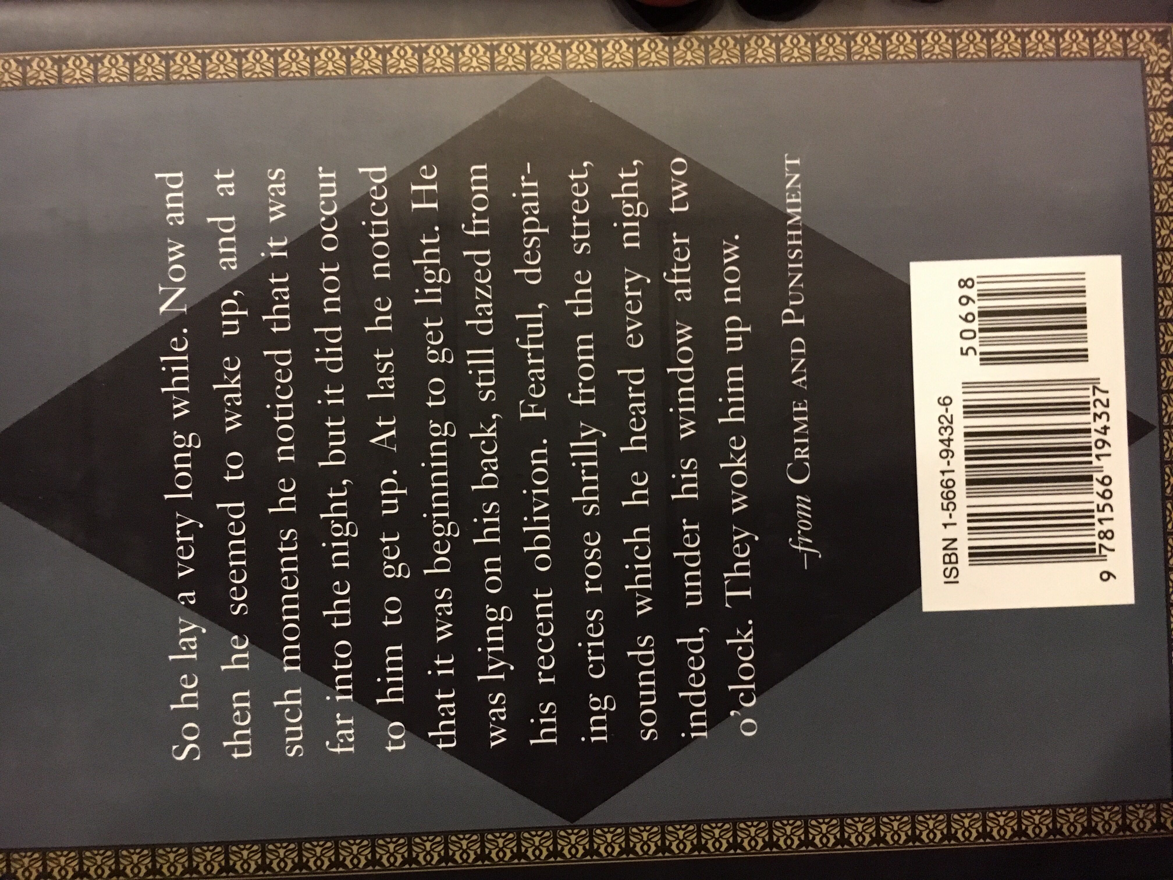 Crime and Punishment - Fyodor Dostoyevsky (The Programmed Classics - Hardcover) book collectible [Barcode 9781566194327] - Main Image 2