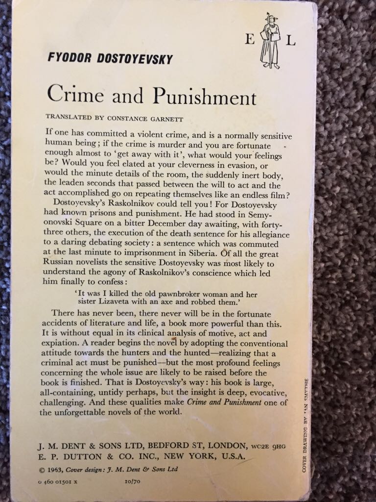 Crime and Punishment - Fyodor Dostoevsky (Barnes & Nobel Classics - Paperback) book collectible [Barcode 9781593080815] - Main Image 2