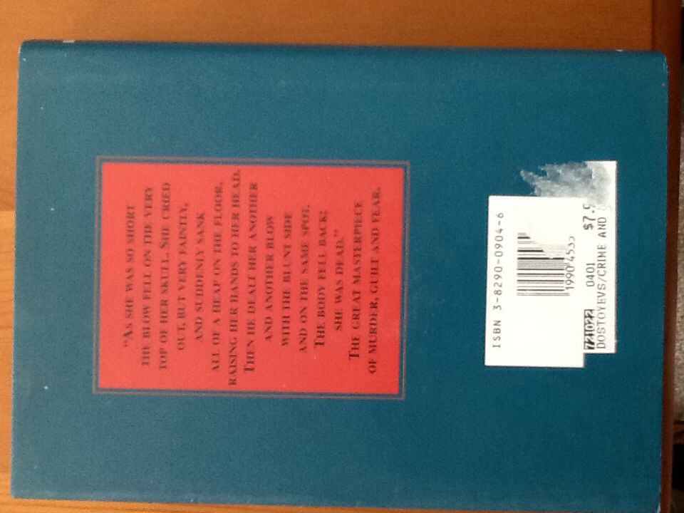 Crime and Punishment  (Konemann - Hardcover) book collectible [Barcode 9783829009041] - Main Image 2