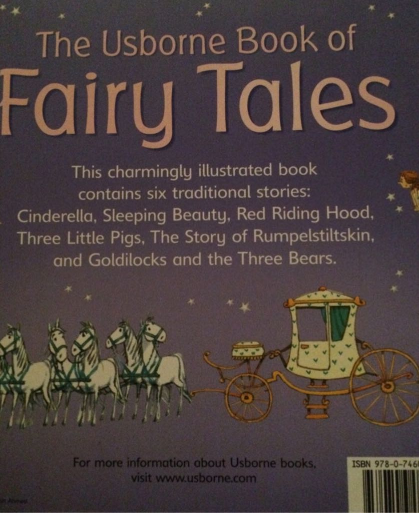 The Usborne Book Of Fairy Tales - Heather Amery (Usborne Publishing Ltd. - Hardcover) book collectible [Barcode 9780746064115] - Main Image 2