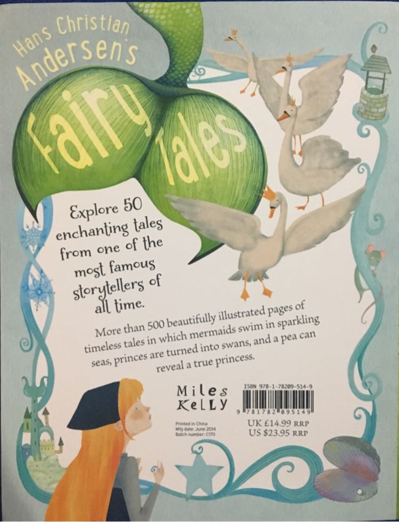 Hans Christian Andersen’s Fairy Tales - Vic Parker (Miles Kelly Publishing Ltd - Paperback) book collectible [Barcode 9781782095149] - Main Image 2