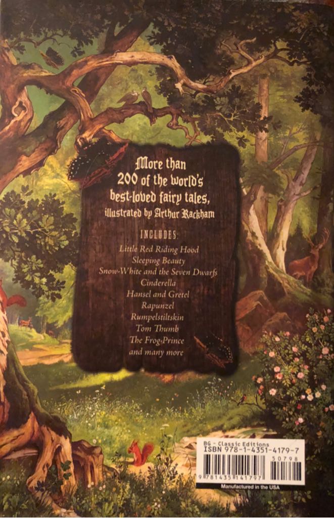 Grimms Complete Fairy Tales - Grimm Brothers, (Fall River Press - Hardcover) book collectible - Main Image 2