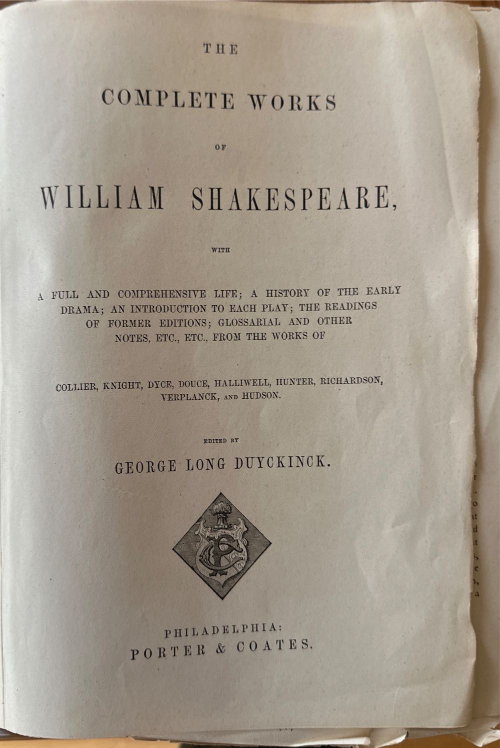 The Complete Works Of William Shakespeare, Illustrated - William Shakespeare (Porter & Coates - Hardcover) book collectible [Barcode 9780517445518] - Main Image 2