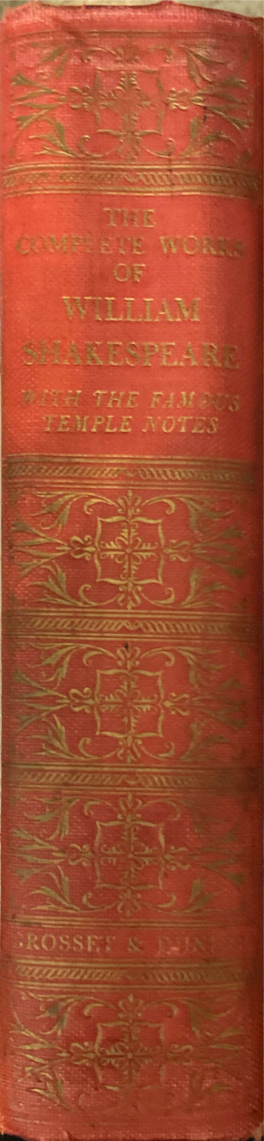 The Complete Works Of William Shakespeare - Shakespeare, William (Grosset & Dunlap - Hardcover) book collectible - Main Image 2