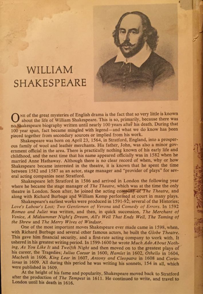 The Complete Works Of William Shakespeare  (Nelson Doubleday Inc. - Hardcover) book collectible - Main Image 2