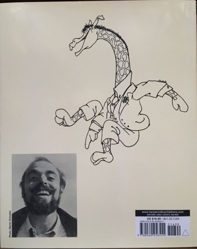 A Giraffe and a Half - Shel Silverstein (Harper Collins - Hardcover) book collectible [Barcode 9780060256555] - Main Image 2