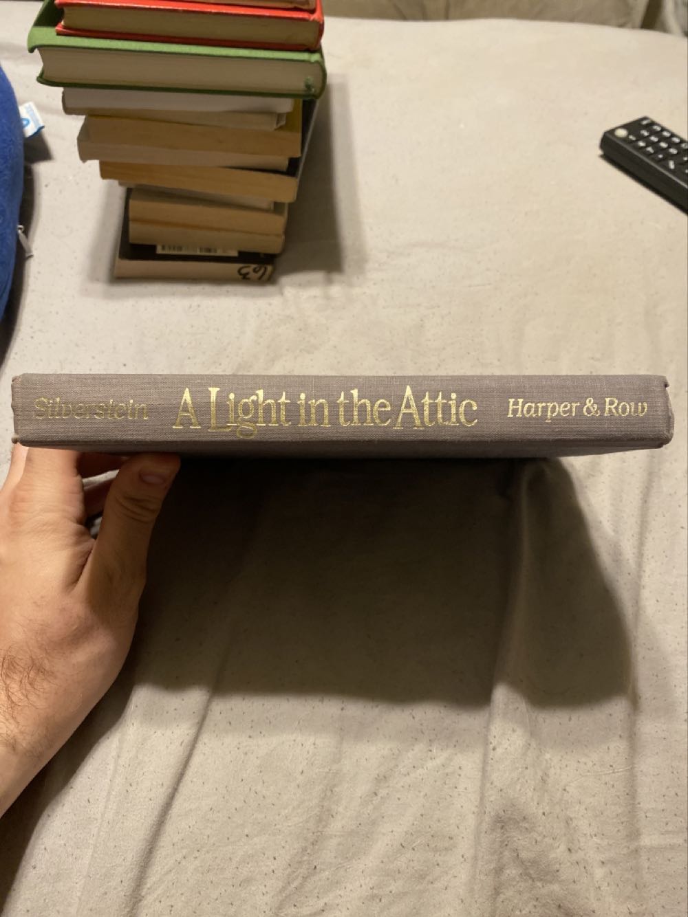 A Light In The Attic - Shel Silverstein (Harper & Row, Publishers - Hardcover) book collectible [Barcode 0060256737] - Main Image 3