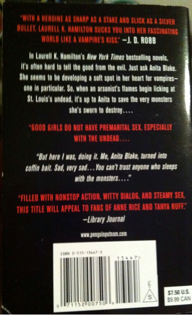 Burnt Offerings - Laurell K. Hamilton (Penguin - Paperback) book collectible [Barcode 9780515134476] - Main Image 2