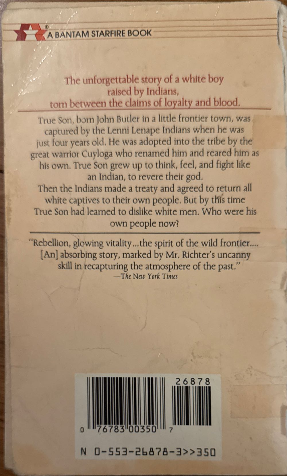 The Light In The Forest - Conrad Richter (Starfire - Hardcover) book collectible [Barcode 9780553268782] - Main Image 2