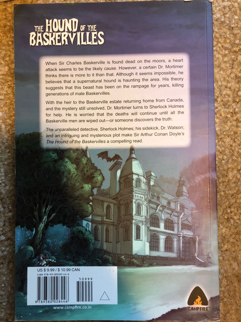 The Hound Of The Baskervilles  book collectible [Barcode 9789380028446] - Main Image 2