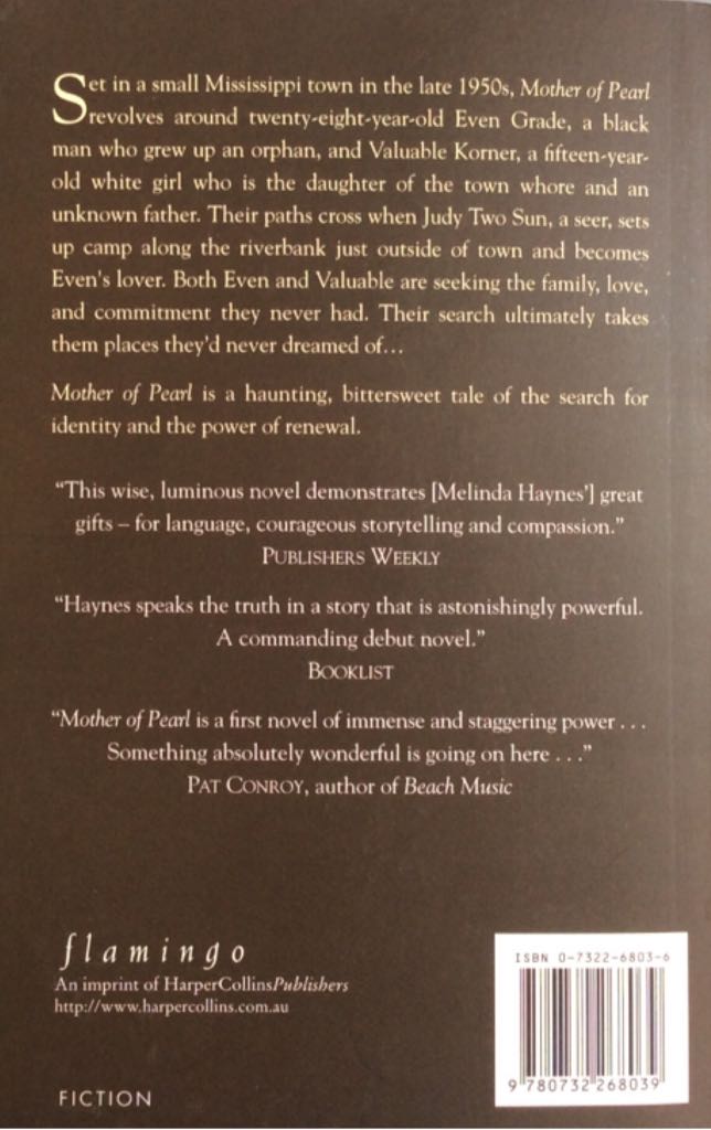 Mother of Pearl - Melinda Haynes (Flat - Paperback) book collectible [Barcode 9780732268039] - Main Image 2