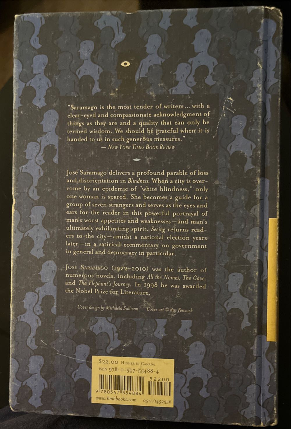 Blindness - Eudora Welty (Houghton Mifflin - Hardcover) book collectible [Barcode 9780547554884] - Main Image 2