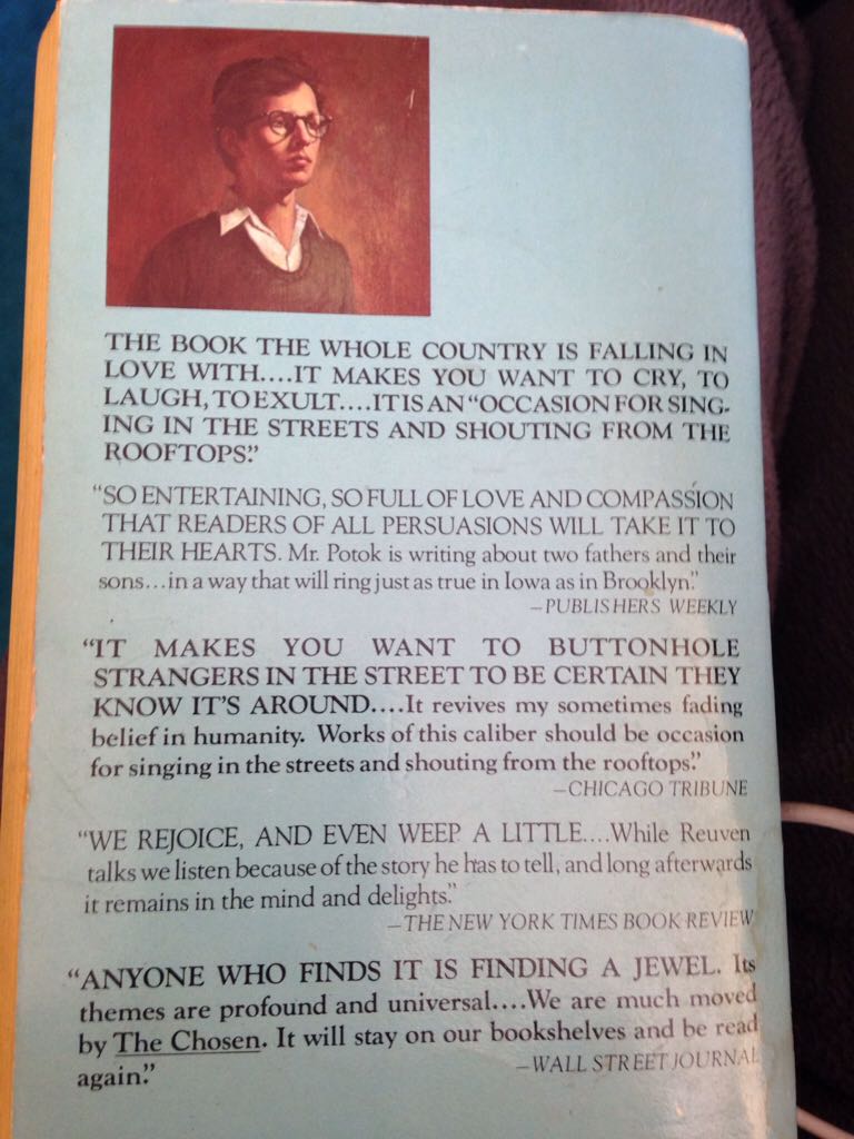 The Chosen  book collectible [Barcode 9780449228784] - Main Image 2