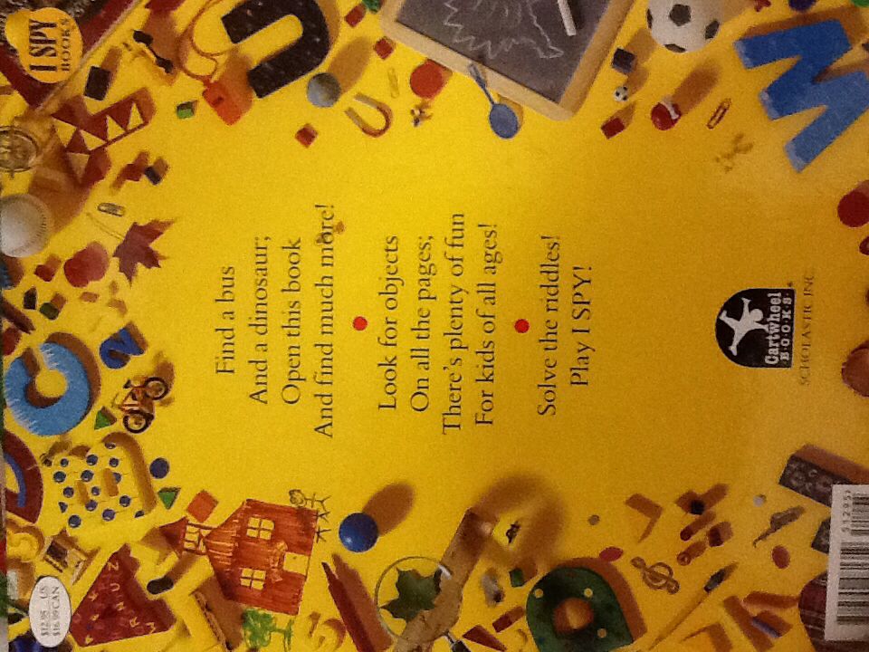 I Spy School Days - Jean Marzollo (Scholastic  - Paperback) book collectible - Main Image 2