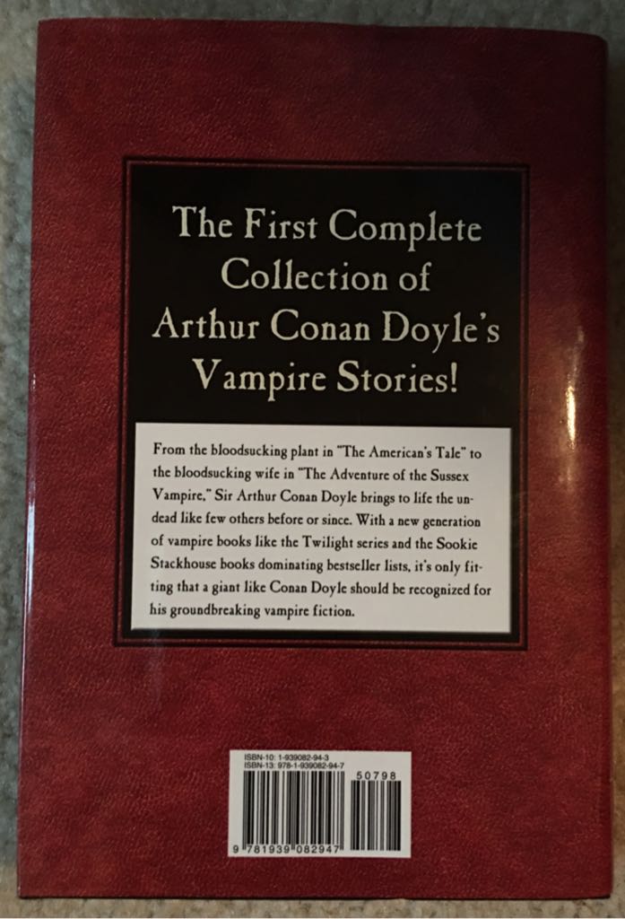 Vampire Stories - Robert eighteen (Skyhorse Publishing - Hardcover) book collectible [Barcode 9781939082947] - Main Image 2